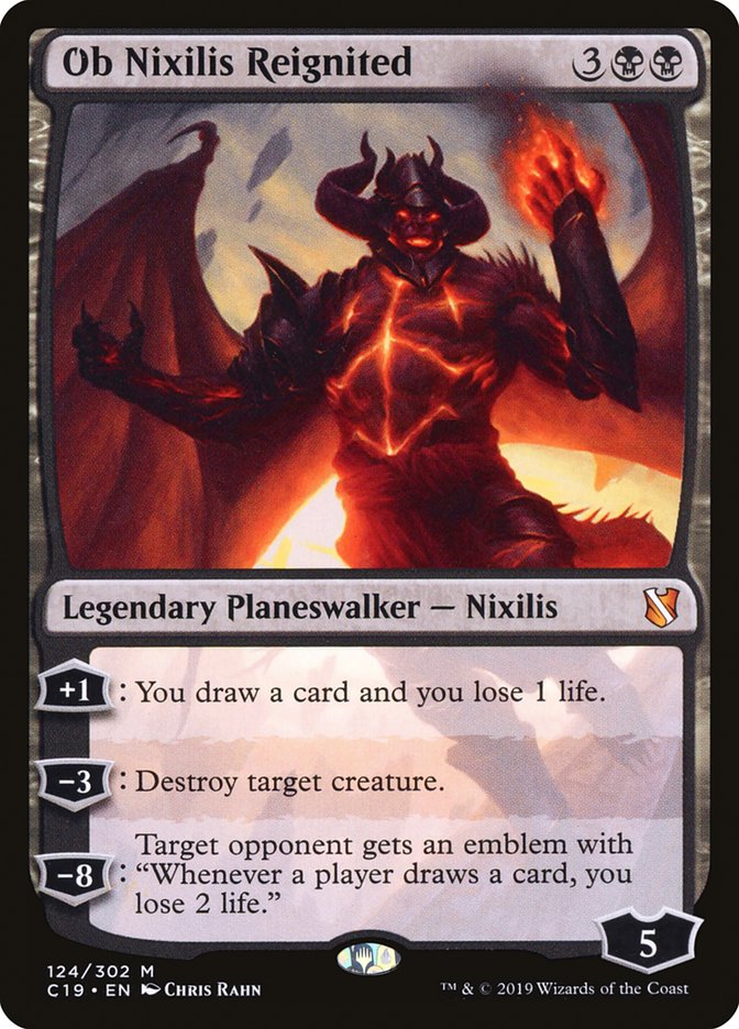 Ob Nixilis Reignited [Commander 2019] - Magic: The Gathering - Card Brawlers | Quebec | Canada |
