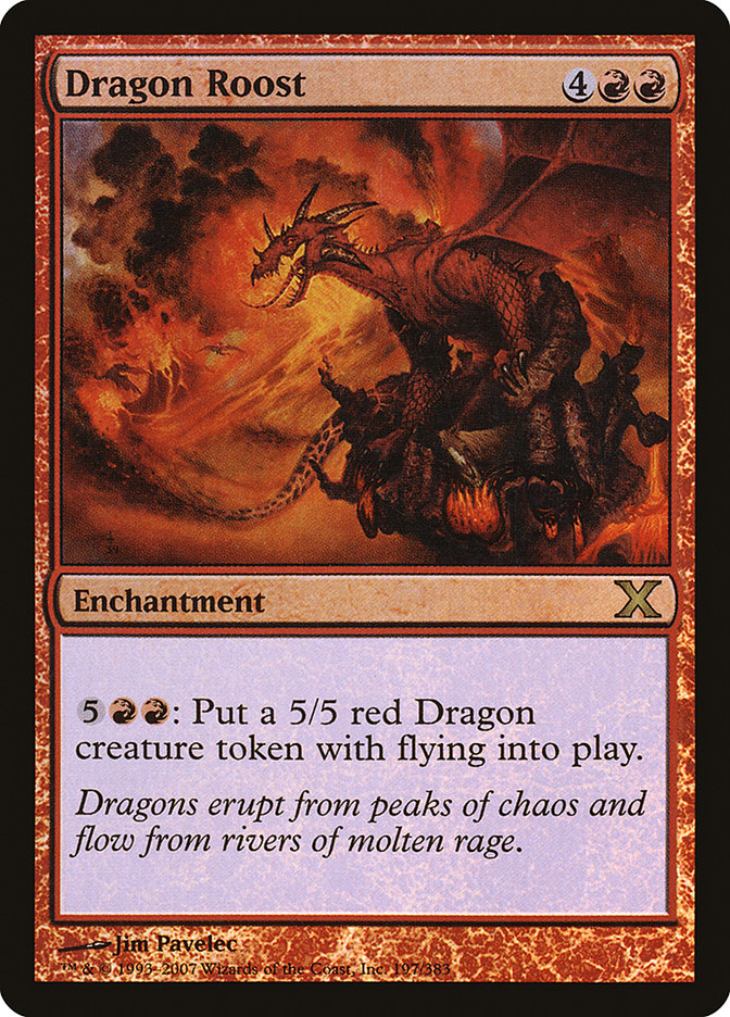 Dragon Roost (Premium Foil) [Tenth Edition] - Magic: The Gathering - Card Brawlers | Quebec | Canada |