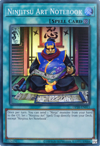 Ninjitsu Art Notebook [OP20-EN011] Super Rare - Yu-Gi-Oh! - Card Brawlers | Quebec | Canada |