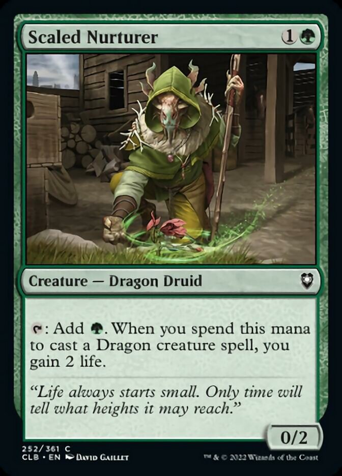 Scaled Nurturer [Commander Legends: Battle for Baldur's Gate] - Magic: The Gathering - Card Brawlers | Quebec | Canada |