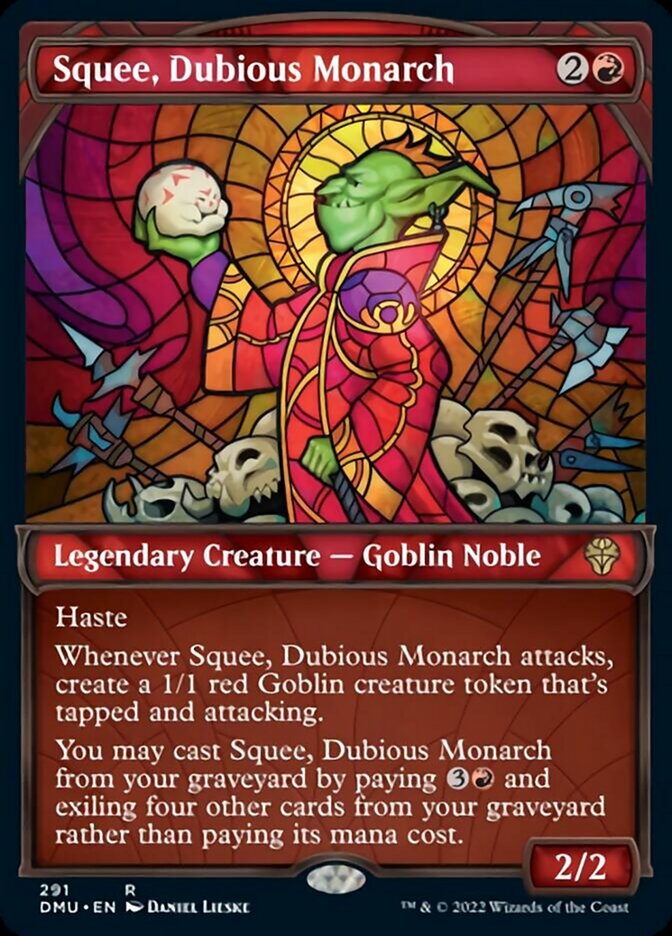 Squee, Dubious Monarch (Showcase) [Dominaria United] - Magic: The Gathering - Card Brawlers | Quebec | Canada |
