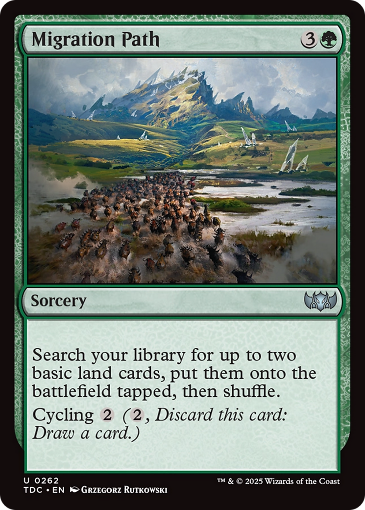 Migration Path [Tarkir: Dragonstorm Commander] - Magic: The Gathering - Card Brawlers | Quebec | Canada |