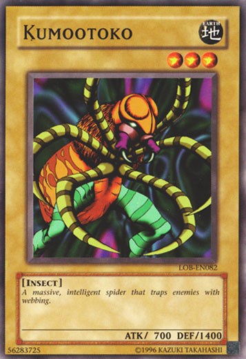 Kumootoko [LOB-EN082] Common - Yu-Gi-Oh! - Card Brawlers | Quebec | Canada |