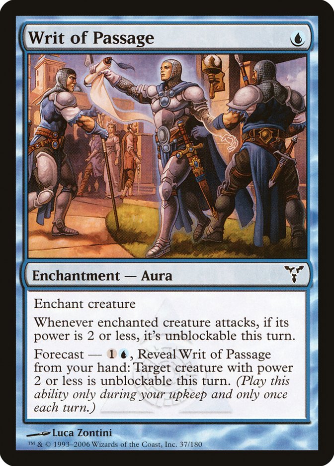 Writ of Passage [Dissension] - Magic: The Gathering - Card Brawlers | Quebec | Canada |