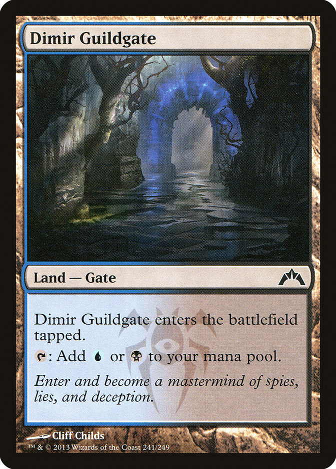 Dimir Guildgate [Gatecrash] - Magic: The Gathering - Card Brawlers | Quebec | Canada |