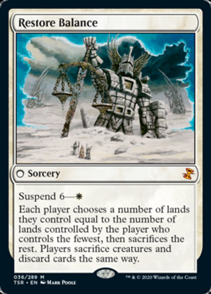 Restore Balance [Time Spiral Remastered] - Magic: The Gathering - Card Brawlers | Quebec | Canada |