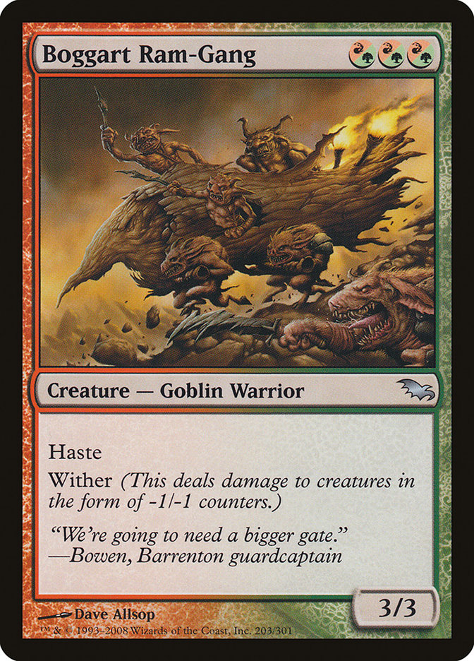 Boggart Ram-Gang [Shadowmoor] - Magic: The Gathering - Card Brawlers | Quebec | Canada |