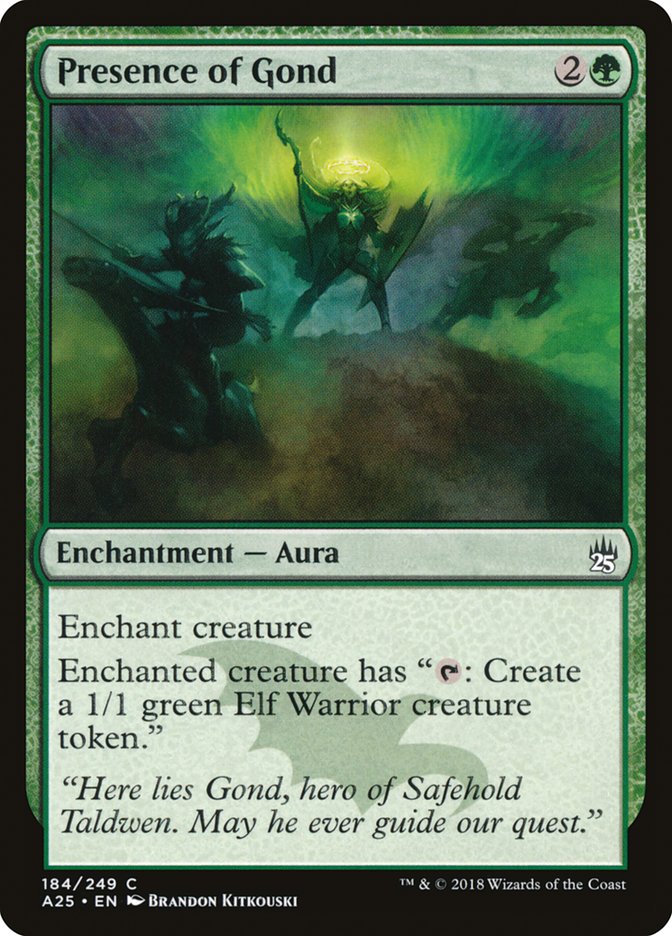 Presence of Gond [Masters 25] - Magic: The Gathering - Card Brawlers | Quebec | Canada |