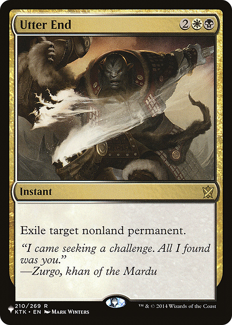 Utter End [Secret Lair: From Cute to Brute] - Magic: The Gathering - Card Brawlers | Quebec | Canada |