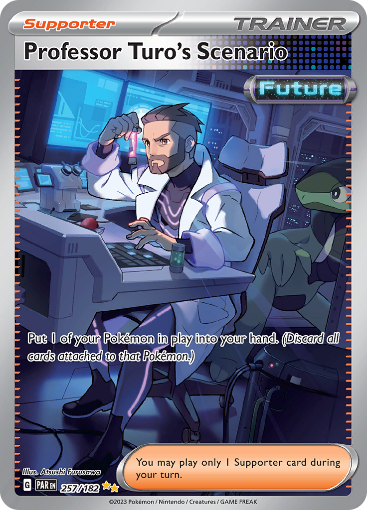 Professor Turo's Scenario (257/182) [Scarlet & Violet: Paradox Rift] - Pokémon - Card Brawlers | Quebec | Canada |