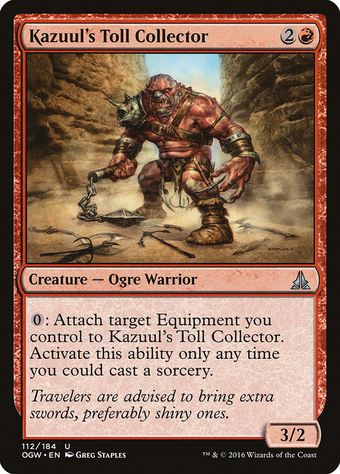 Kazuul's Toll Collector [Oath of the Gatewatch] - Magic: The Gathering - Card Brawlers | Quebec | Canada |