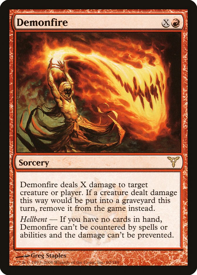 Demonfire [Dissension] - Magic: The Gathering - Card Brawlers | Quebec | Canada |