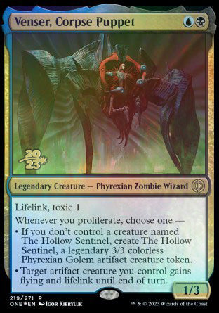 Venser, Corpse Puppet [Phyrexia: All Will Be One Prerelease Promos] - Magic: The Gathering - Card Brawlers | Quebec | Canada |