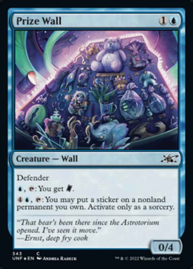 Prize Wall (Galaxy Foil) [Unfinity] - Magic: The Gathering - Card Brawlers | Quebec | Canada |