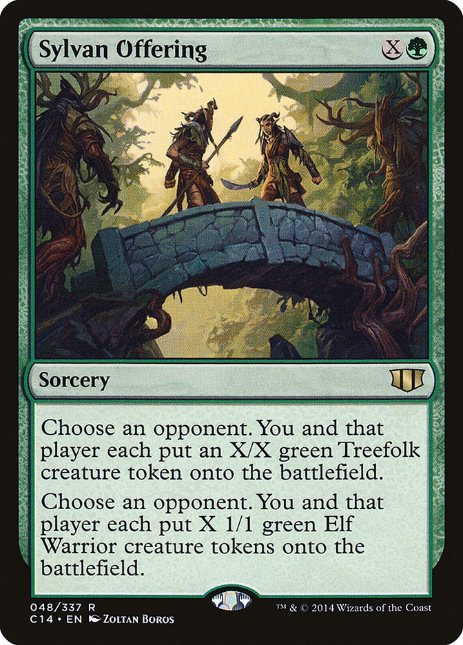 Sylvan Offering [Commander 2014] - Magic: The Gathering - Card Brawlers | Quebec | Canada |