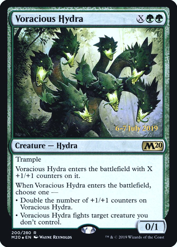 Voracious Hydra [Core Set 2020 Prerelease Promos] - Magic: The Gathering - Card Brawlers | Quebec | Canada |