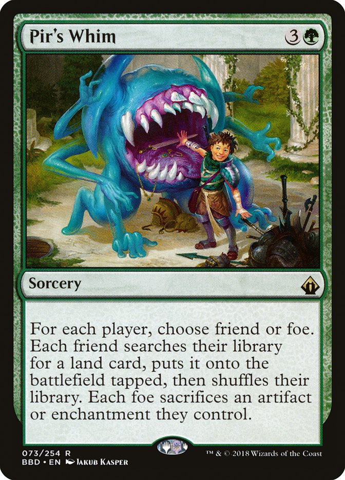 Pir's Whim [Battlebond] - Magic: The Gathering - Card Brawlers | Quebec | Canada |