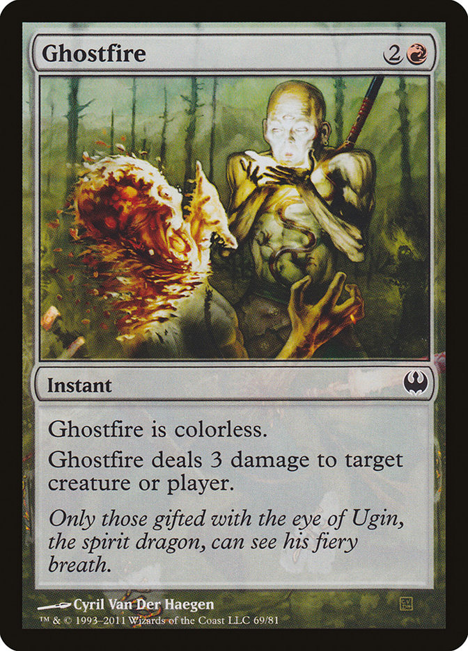 Ghostfire [Duel Decks: Knights vs. Dragons] - Magic: The Gathering - Card Brawlers | Quebec | Canada |