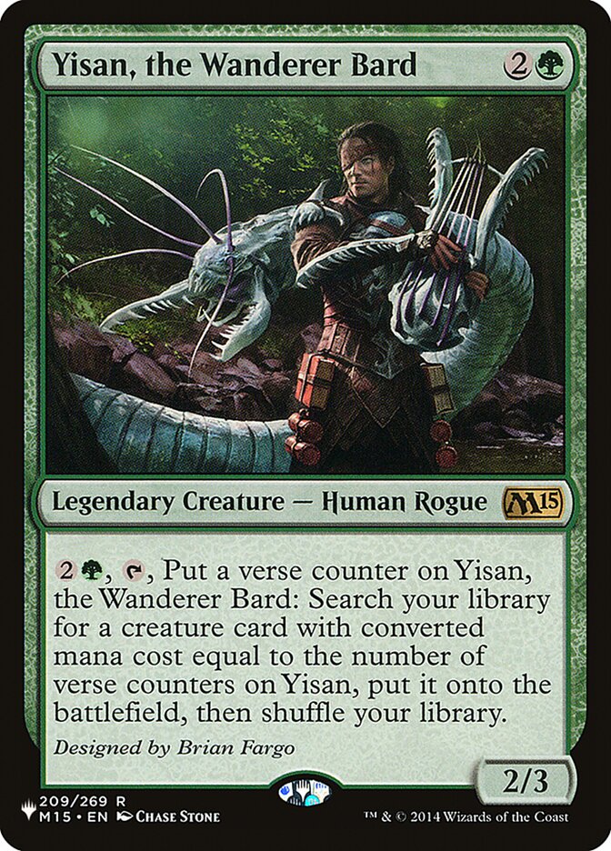 Yisan, the Wanderer Bard [The List] - Magic: The Gathering - Card Brawlers | Quebec | Canada |