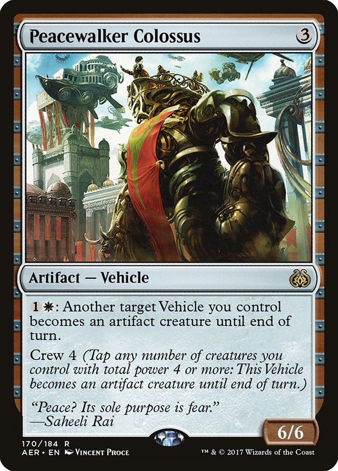 Peacewalker Colossus [Aether Revolt] - Magic: The Gathering - Card Brawlers | Quebec | Canada |