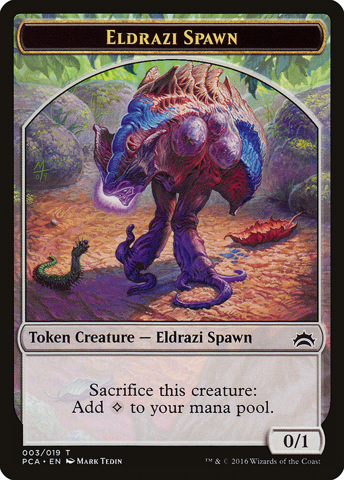 Eldrazi Spawn Token (003/019) [Planechase Anthology Tokens] - Magic: The Gathering - Card Brawlers | Quebec | Canada |