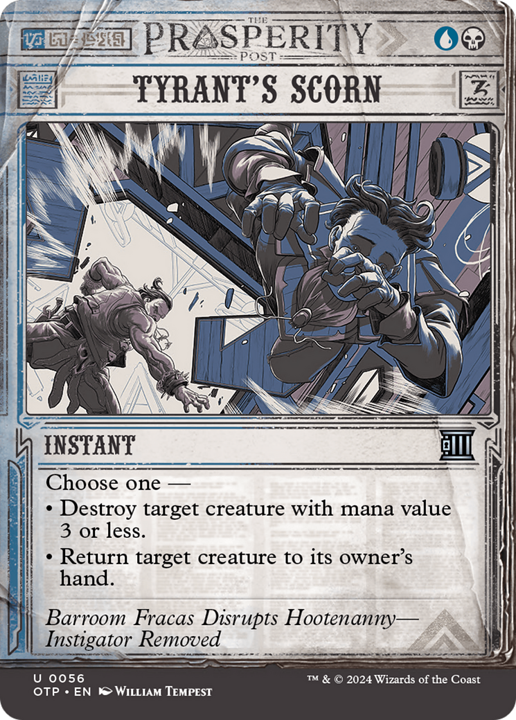 Tyrant's Scorn [Outlaws of Thunder Junction: Breaking News] - Magic: The Gathering - Card Brawlers | Quebec | Canada |