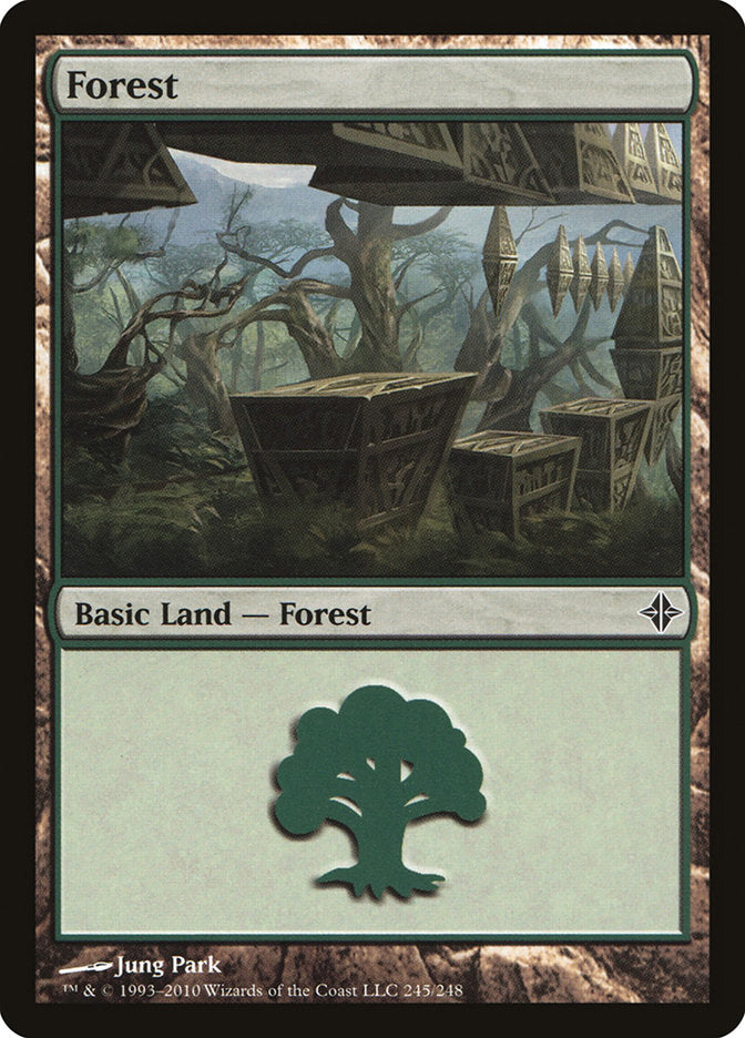 Forest (245) [Rise of the Eldrazi] - Magic: The Gathering - Card Brawlers | Quebec | Canada |