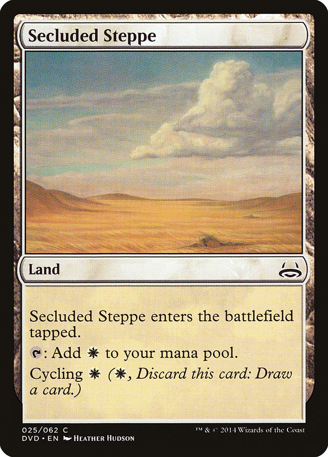 Secluded Steppe (Divine vs. Demonic) [Duel Decks Anthology] - Magic: The Gathering - Card Brawlers | Quebec | Canada |