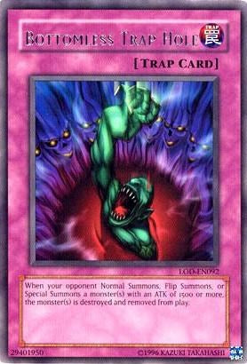 Bottomless Trap Hole [LOD-EN092] Rare - Yu-Gi-Oh! - Card Brawlers | Quebec | Canada |