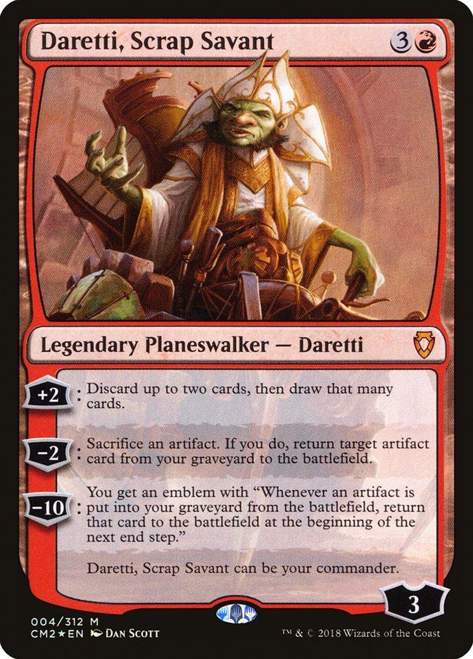 Daretti, Scrap Savant [Commander Anthology Volume II] - Magic: The Gathering - Card Brawlers | Quebec | Canada |