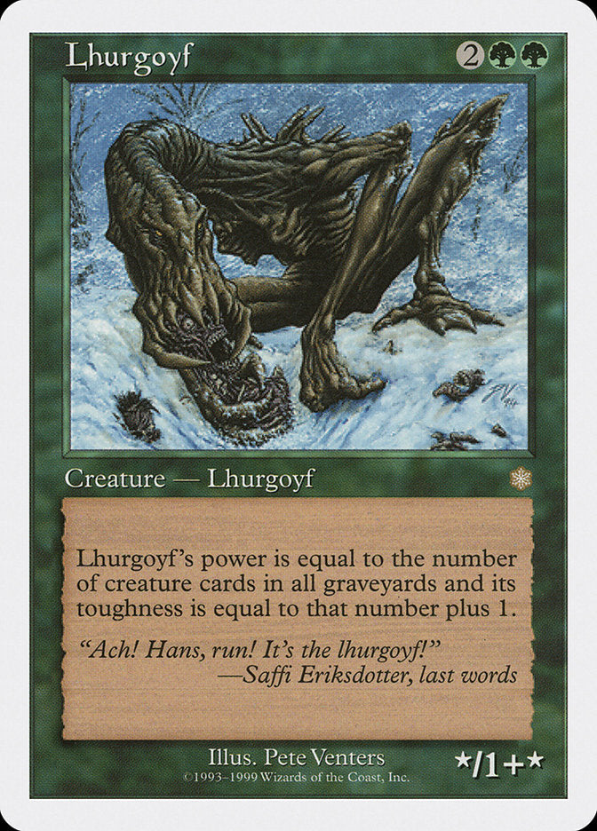 Lhurgoyf [Battle Royale] - Magic: The Gathering - Card Brawlers | Quebec | Canada |