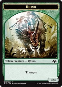 Rhino (013) // Spirit (016) Double-Sided Token [Modern Horizons Tokens] - Magic: The Gathering - Card Brawlers | Quebec | Canada |