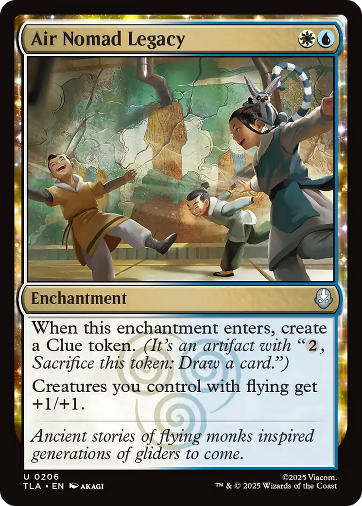 Air Nomad Legacy [Avatar: The Last Airbender] - Magic: The Gathering - Card Brawlers | Quebec | Canada |