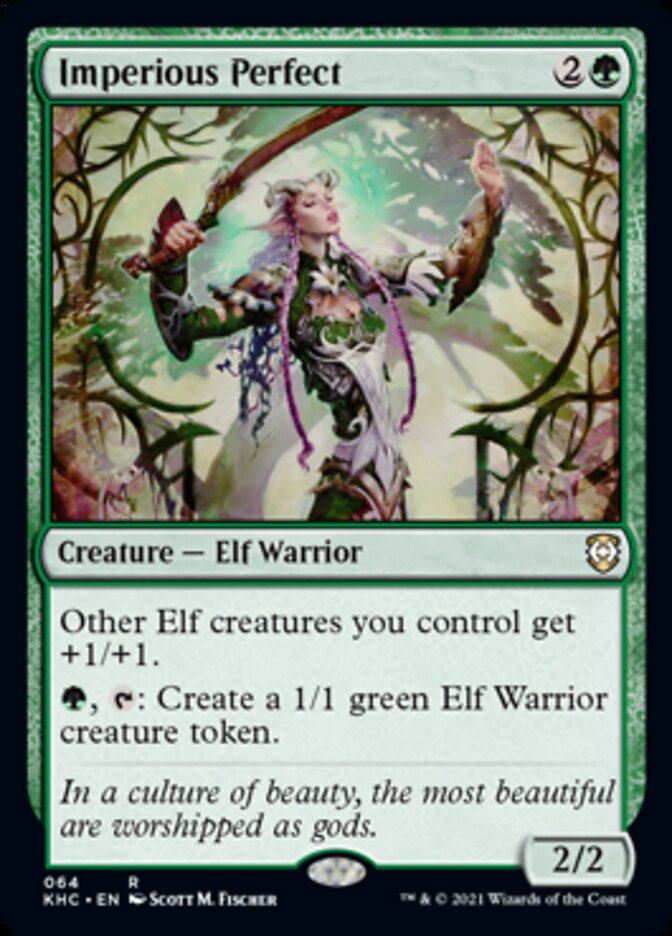 Imperious Perfect [Kaldheim Commander] - Magic: The Gathering - Card Brawlers | Quebec | Canada |