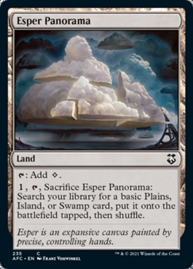 Esper Panorama [Dungeons & Dragons: Adventures in the Forgotten Realms Commander] - Magic: The Gathering - Card Brawlers | Quebec | Canada |
