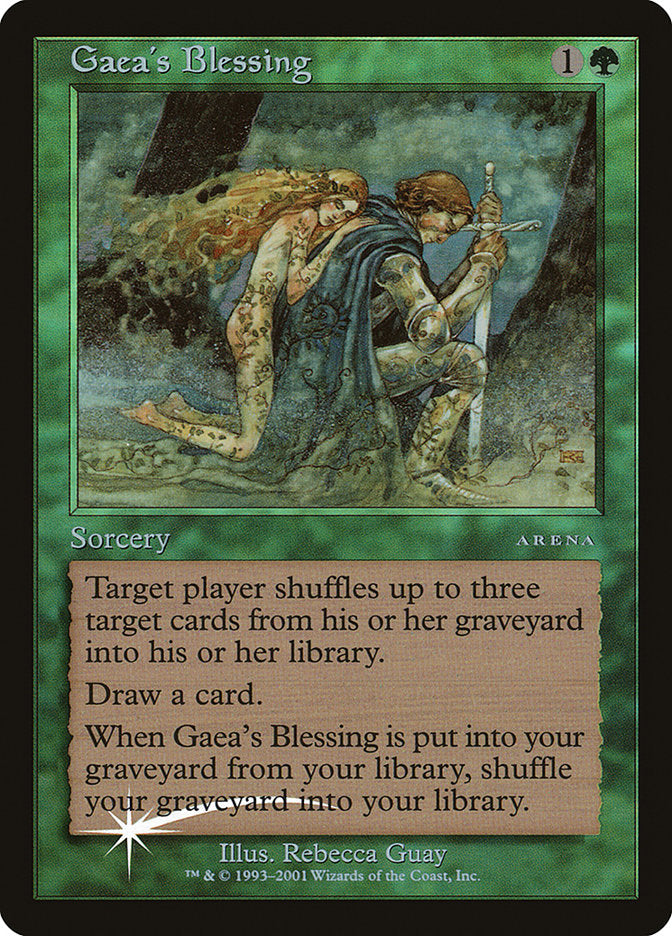 Gaea's Blessing [Arena League 2001] - Magic: The Gathering - Card Brawlers | Quebec | Canada |