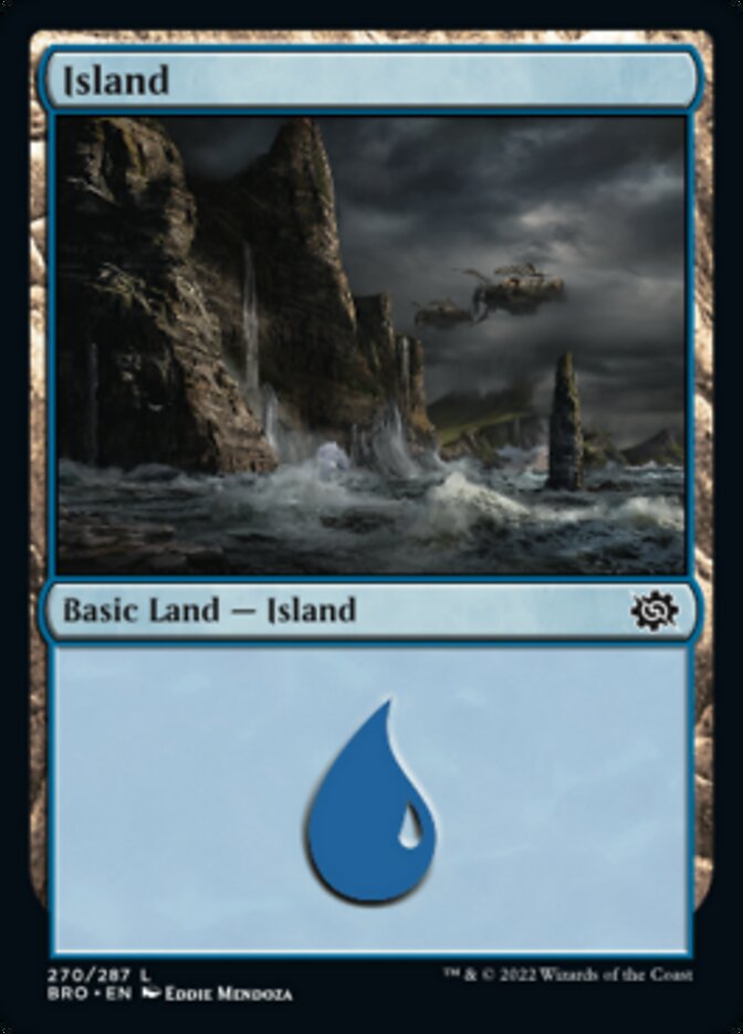 Island (270) [The Brothers' War] - Magic: The Gathering - Card Brawlers | Quebec | Canada |