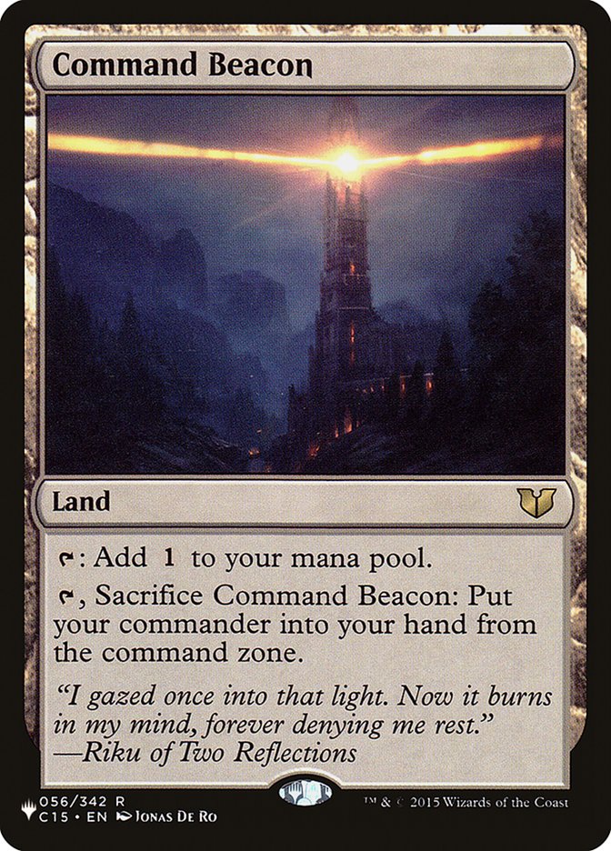 Command Beacon [The List] - Magic: The Gathering - Card Brawlers | Quebec | Canada |