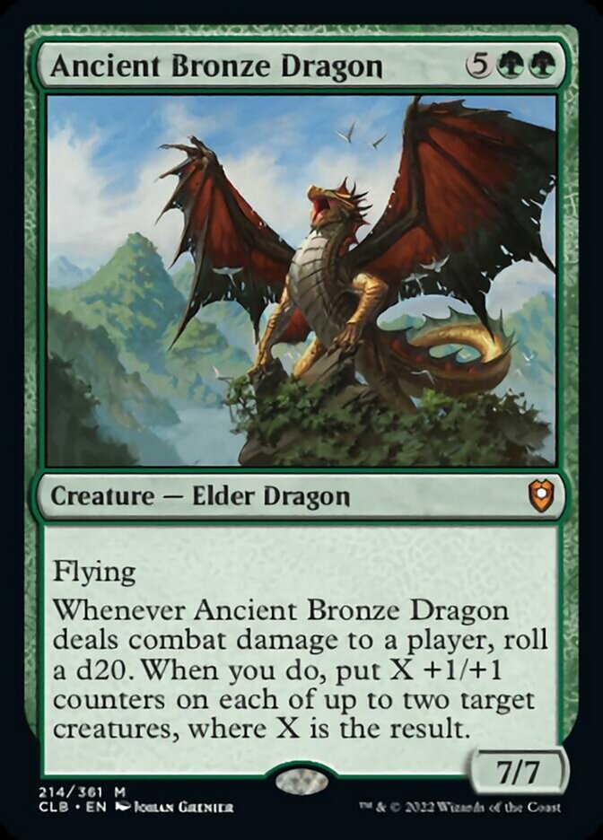 Ancient Bronze Dragon [Commander Legends: Battle for Baldur's Gate] - Magic: The Gathering - Card Brawlers | Quebec | Canada |