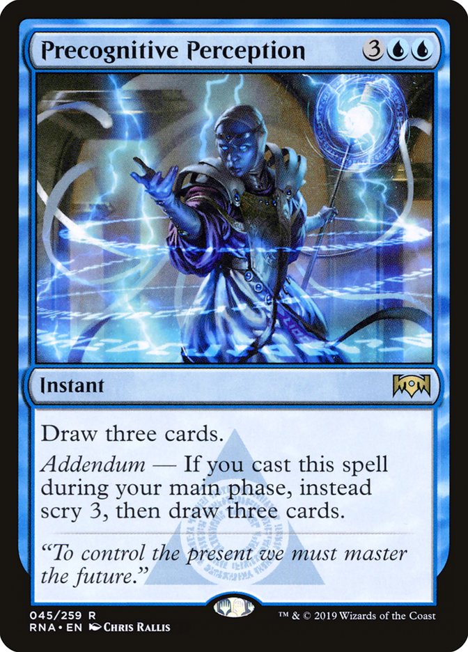 Precognitive Perception [Ravnica Allegiance] - Magic: The Gathering - Card Brawlers | Quebec | Canada |