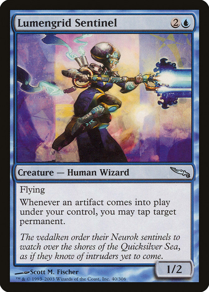 Lumengrid Sentinel [Mirrodin] - Magic: The Gathering - Card Brawlers | Quebec | Canada |