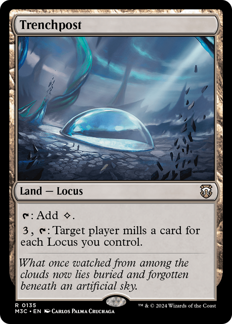 Trenchpost (Extended Art) (Ripple Foil) [Modern Horizons 3 Commander] - Magic: The Gathering - Card Brawlers | Quebec | Canada |