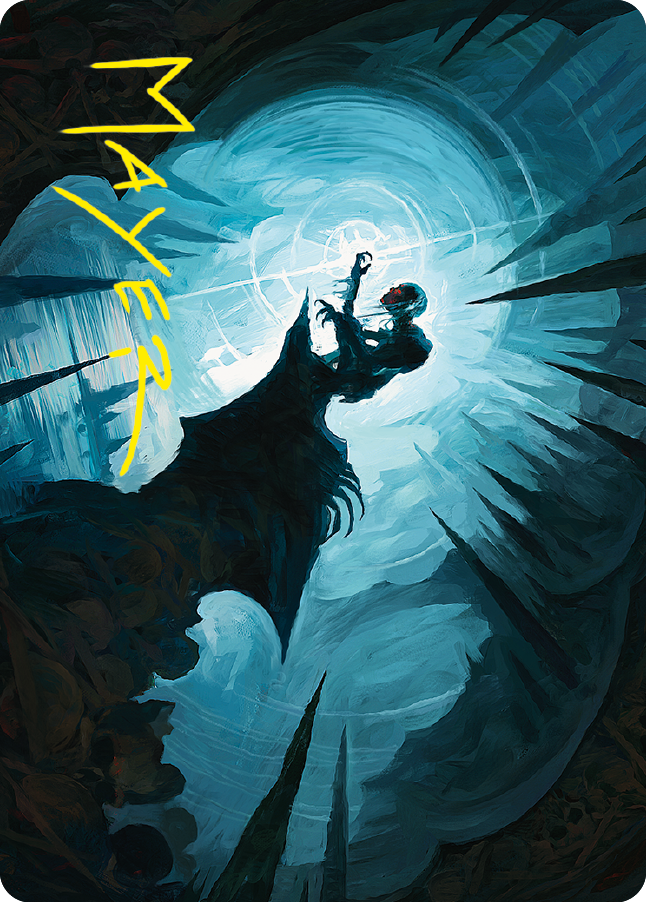 Gollum, Patient Plotter Art Card (Gold-Stamped Signature) [The Lord of the Rings: Tales of Middle-earth Art Series] - Magic: The Gathering - Card Brawlers | Quebec | Canada |