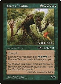 Force of Nature (Oversized) [Oversize Cards] - Magic: The Gathering - Card Brawlers | Quebec | Canada |