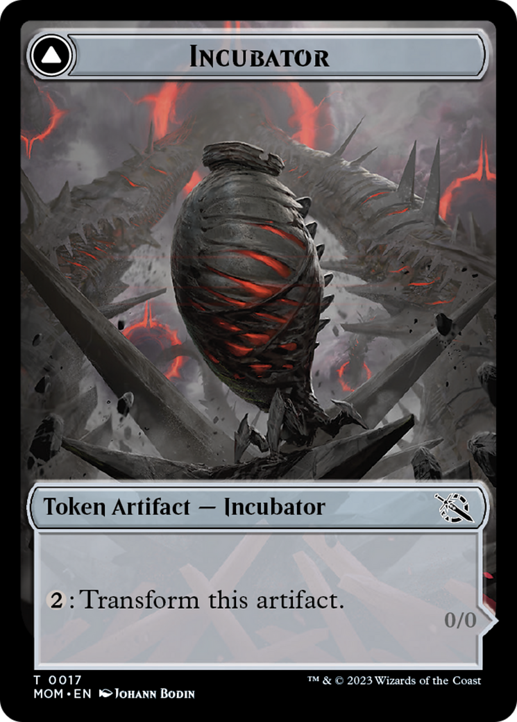 Incubator // Phyrexian (17) Double-Sided Token [March of the Machine Tokens] - Magic: The Gathering - Card Brawlers | Quebec | Canada |