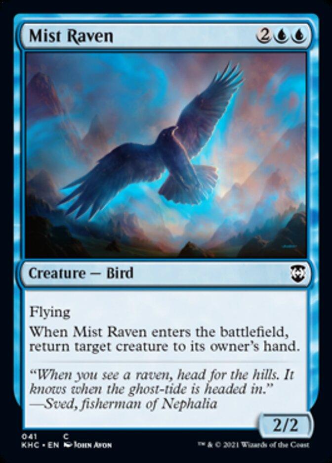 Mist Raven [Kaldheim Commander] - Magic: The Gathering - Card Brawlers | Quebec | Canada |