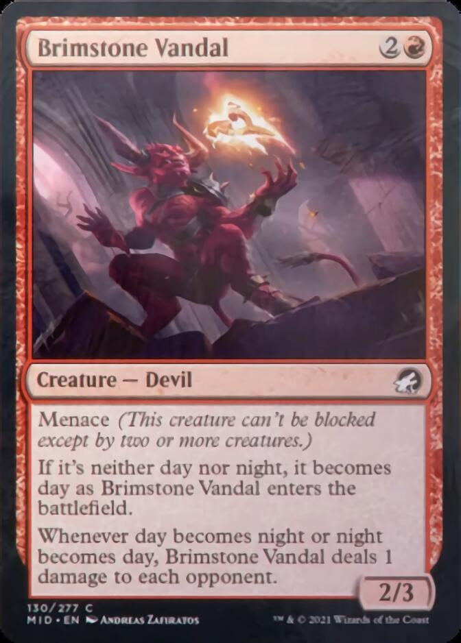Brimstone Vandal [Innistrad: Midnight Hunt] - Magic: The Gathering - Card Brawlers | Quebec | Canada |