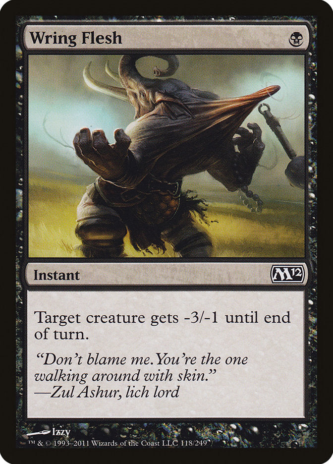 Wring Flesh [Magic 2012] - Magic: The Gathering - Card Brawlers | Quebec | Canada |