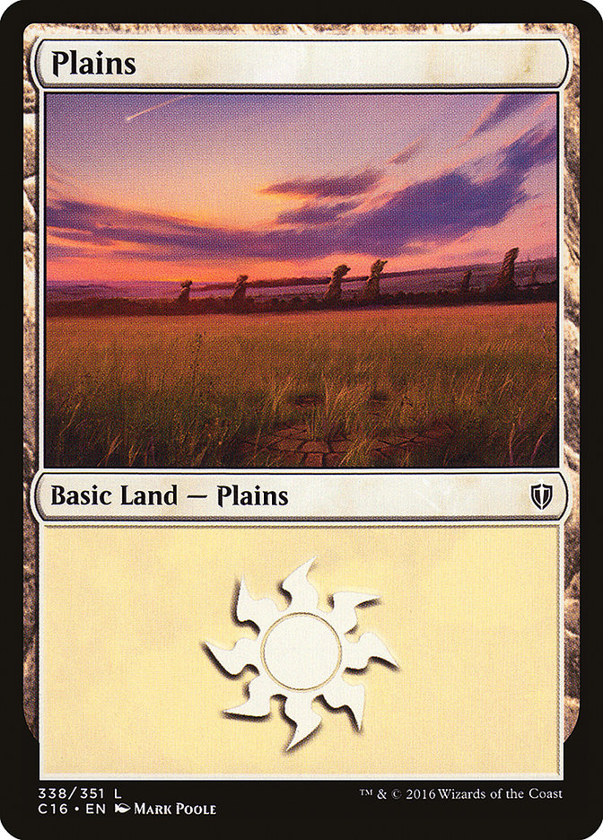 Plains (338) [Commander 2016] - Magic: The Gathering - Card Brawlers | Quebec | Canada |