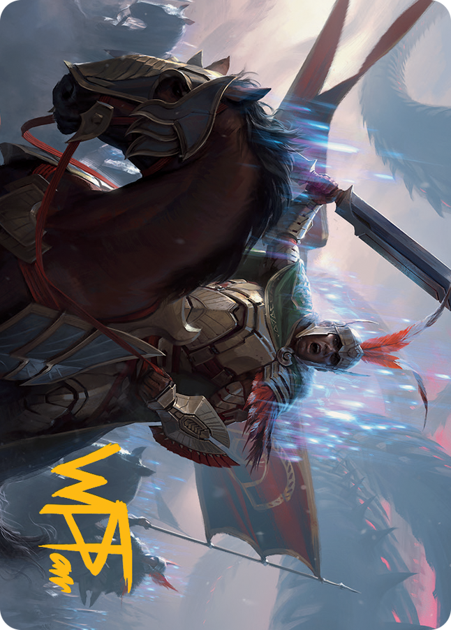 Marshal of Zhalfir Art Card (Gold-Stamped Signature) [March of the Machine Art Series] - Magic: The Gathering - Card Brawlers | Quebec | Canada |